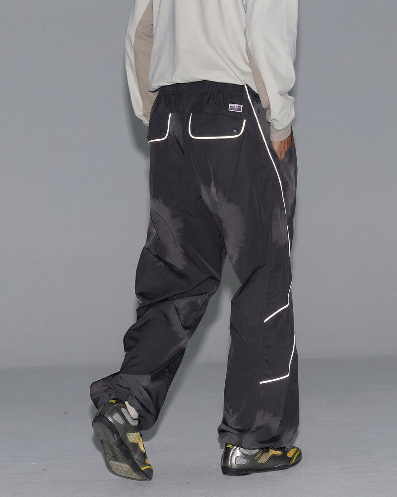 Streetwear Reflective Wide Leg Outdoor Hiking Pants