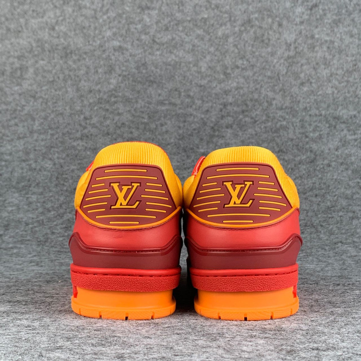 LV Trainer 'Bordeaux Red Orange'