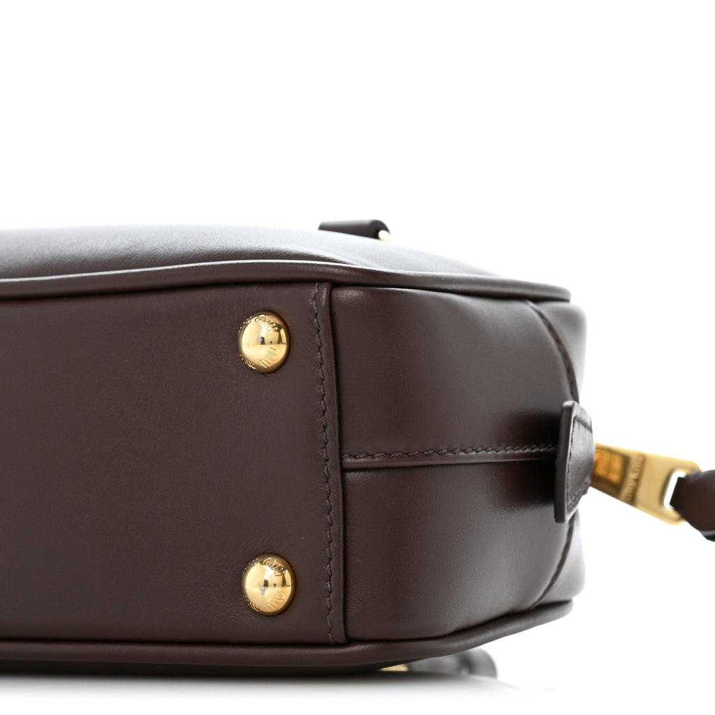 Calfskin Mini Arcadie Top Handle Bag Briarwood