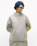 XIPHEVIL Cyberpunk Outfits 3D Cut Dyed Unisex Pullover Jacket
