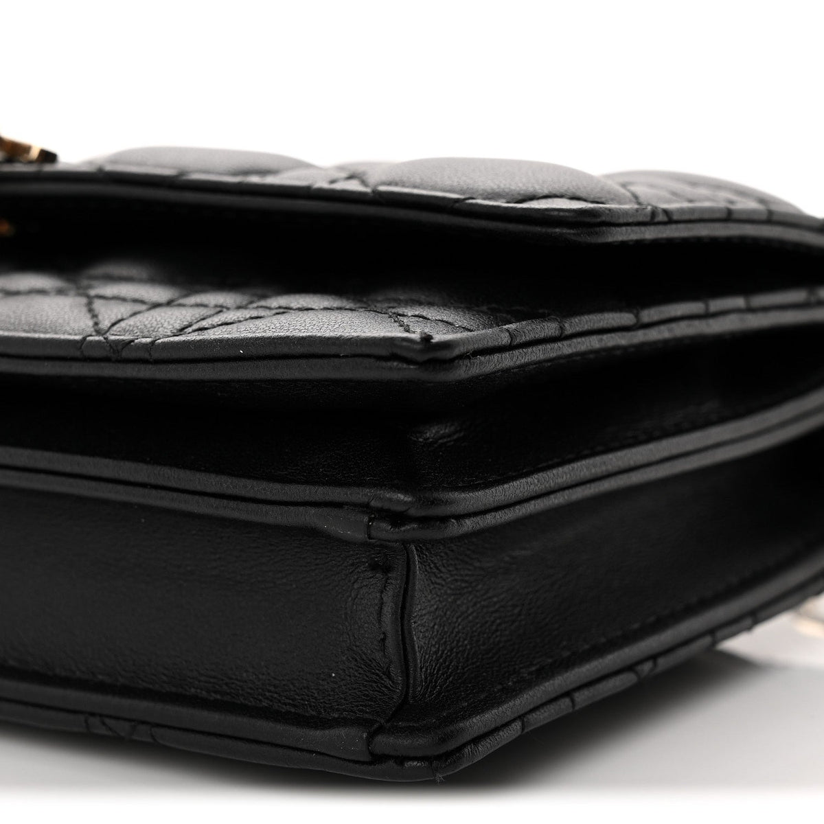Lambskin Cannage Mini My Dior Bag Black