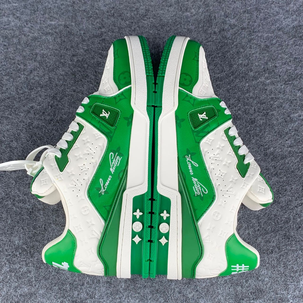 LV Trainer Low '#54 Signature - Green White'