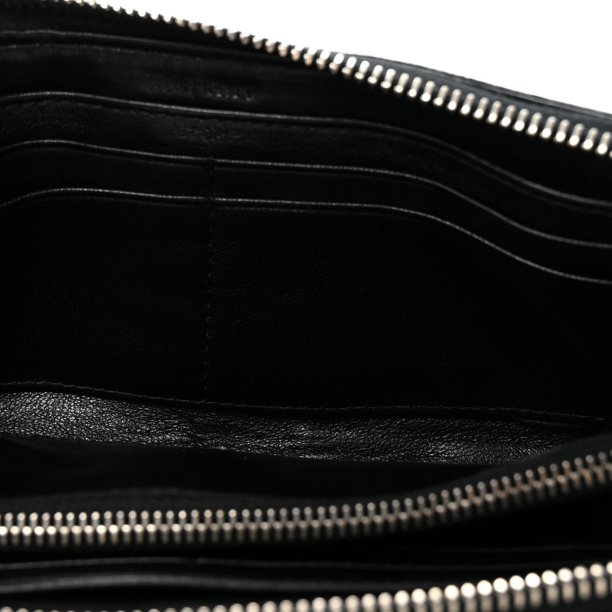 Patent Bow Flap Wallet Green Black