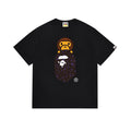 BAPE Purple Camo Ape Graphic T-Shirt
