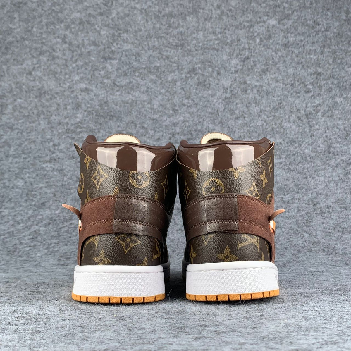 Custom Air Jordan 1 High 'Monogram Flux'