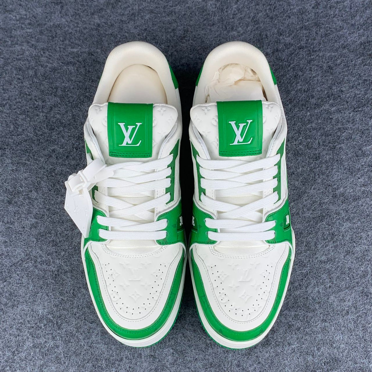 LV Trainer Low '#54 Signature - Green White'
