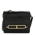 Matte Alligator Mini Sac Roulis Black