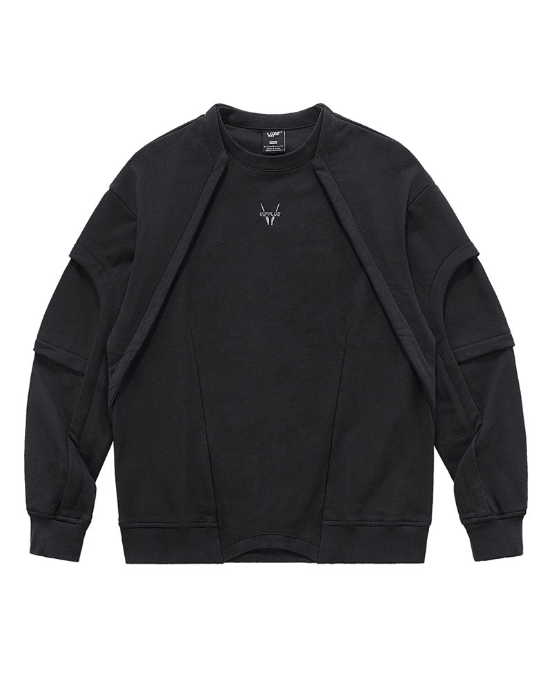 Cyberpunk Tech Pullover Sweatshirt
