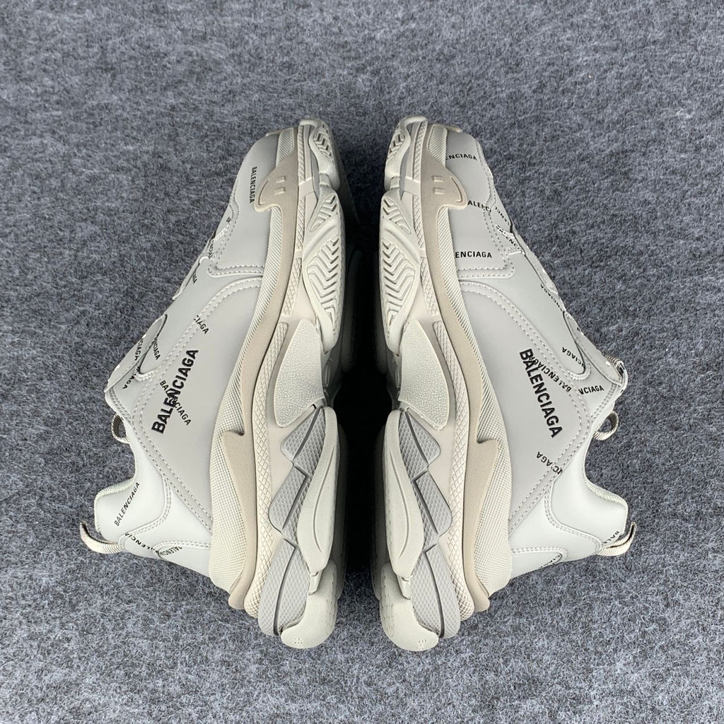 Balenciaga Triple S 'Allover Logo - Grey'