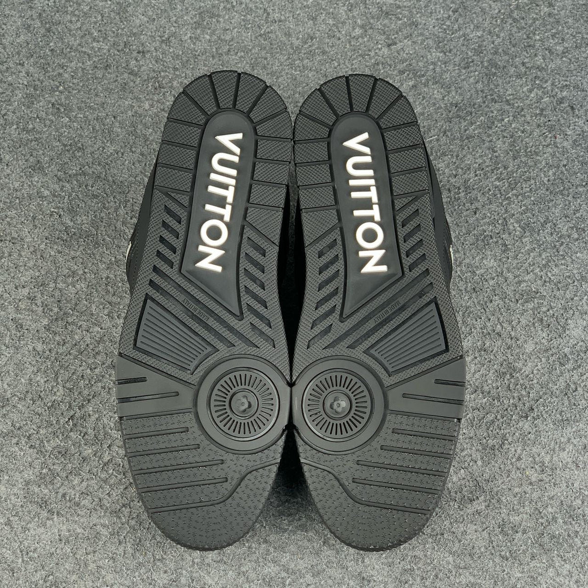 LV Trainer 'Embossed Monogram Black'