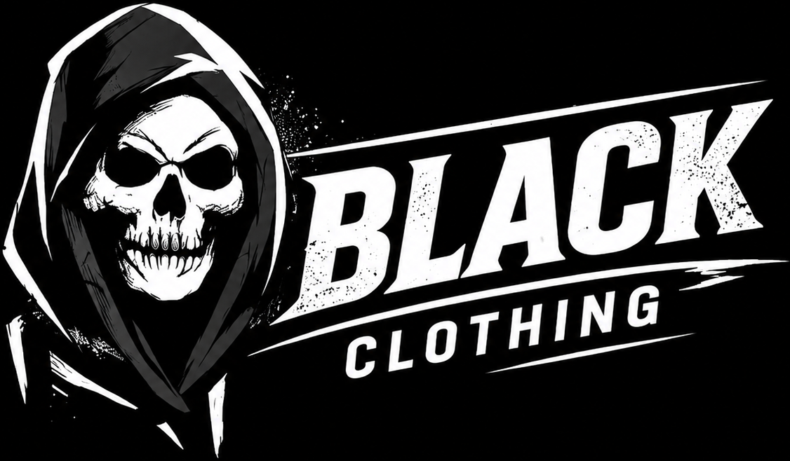 Black clothing specialty store
