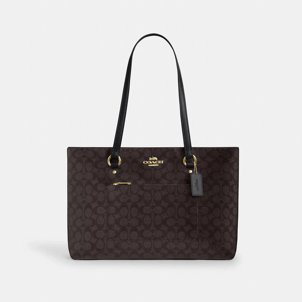 Coach Outlet Station Tote Bag In Signature Canvas