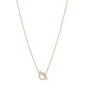 18K Rose Gold Green Sapphire Finesse Pendant Necklace