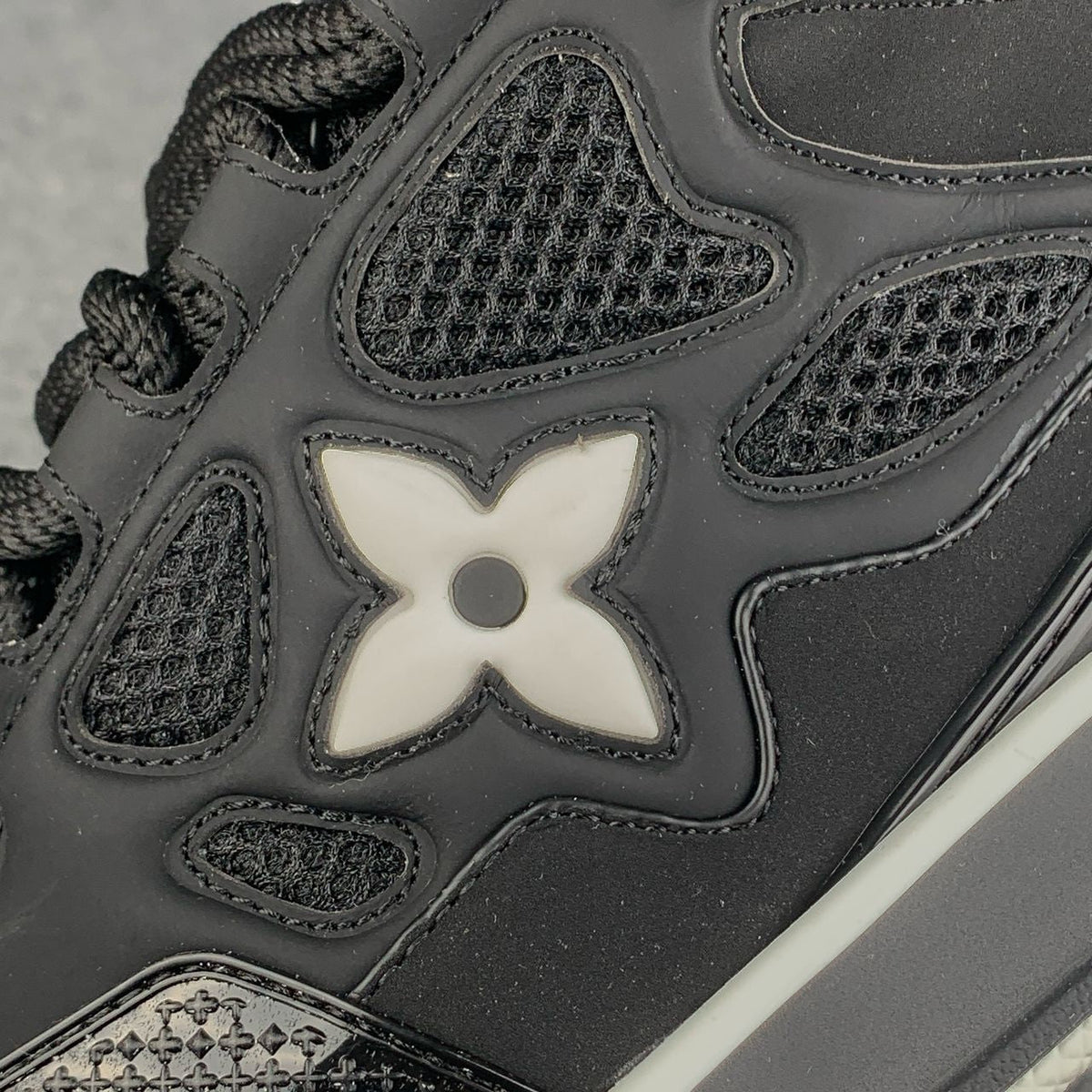 LV Skate Sneaker 'Black White'
