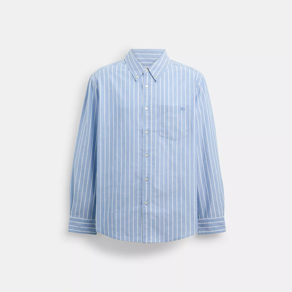 Coach Outlet Long Sleeve Button Down Shirt