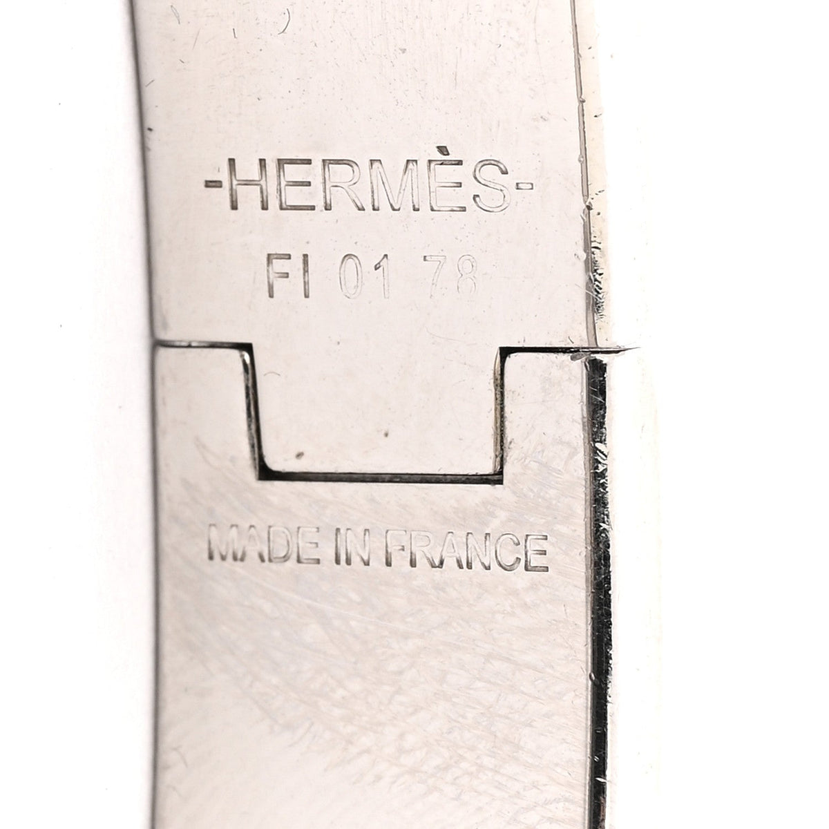 Matte Enamel Narrow Clic Clac HH Bracelet T4 Etain