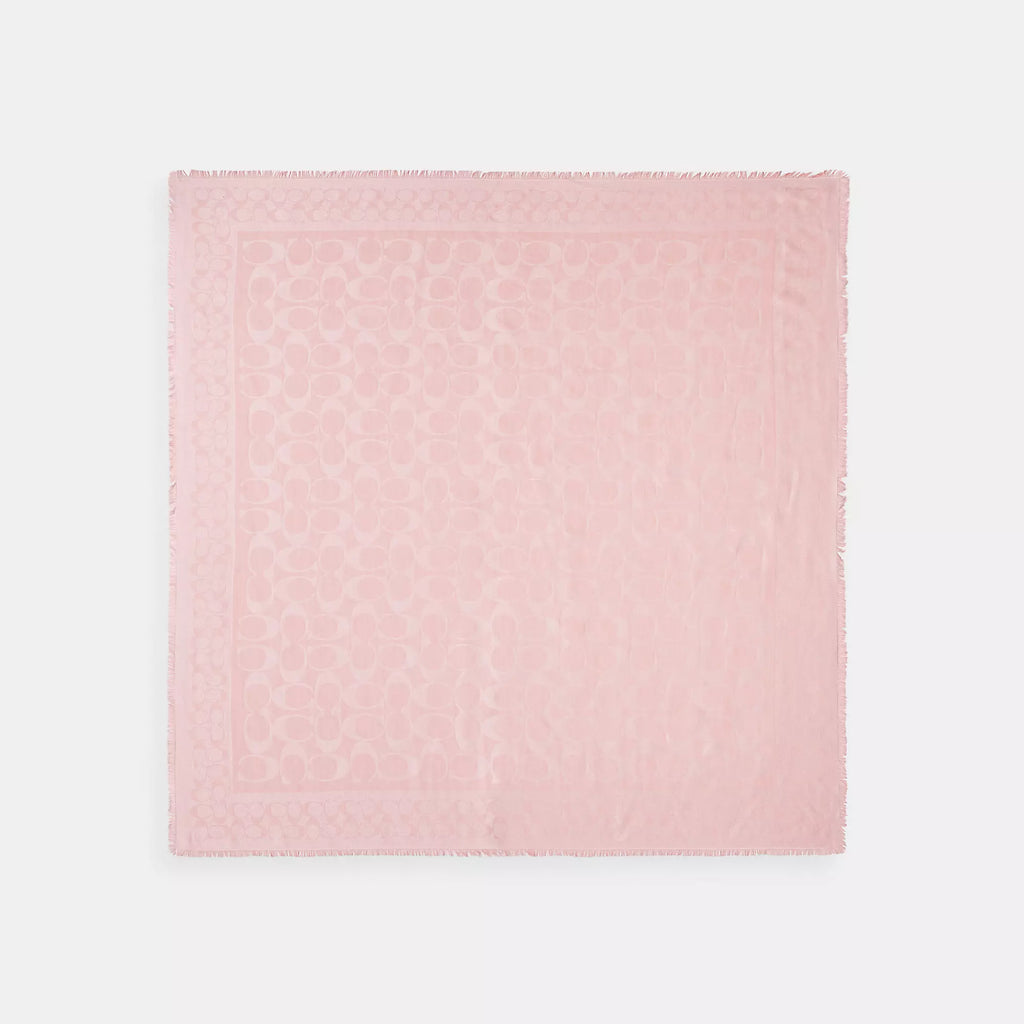 Coach Outlet Signature Oversized Square Scarf