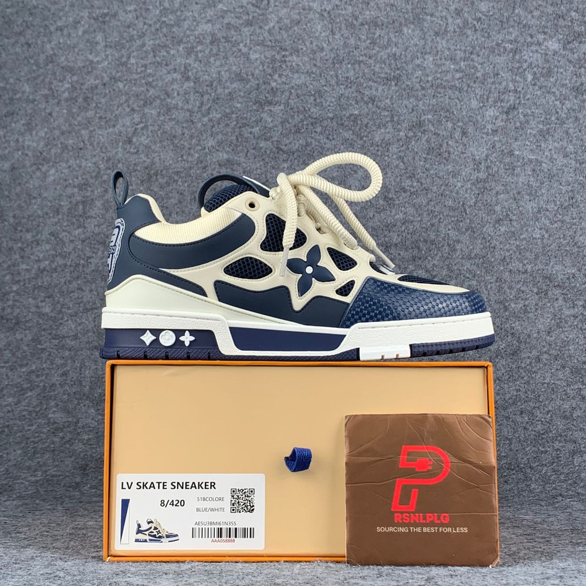 LV Skate Sneaker 'Marine'