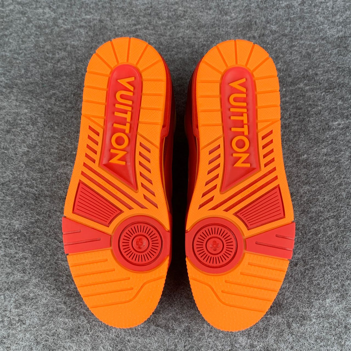 LV Trainer 'Bordeaux Red Orange'