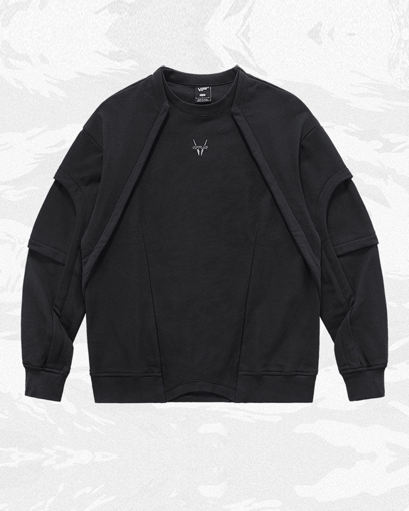 Cyberpunk Tech Pullover Sweatshirt