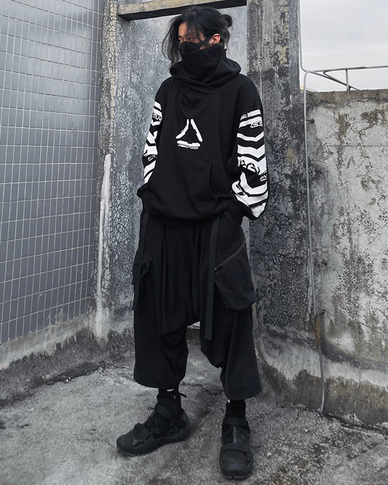 Cyberpunk City Futuristic Sci-Fi Hoodie