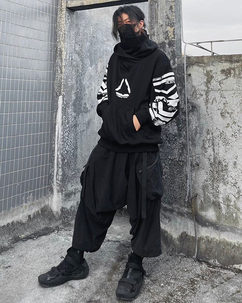 Cyberpunk City Futuristic Sci-Fi Hoodie