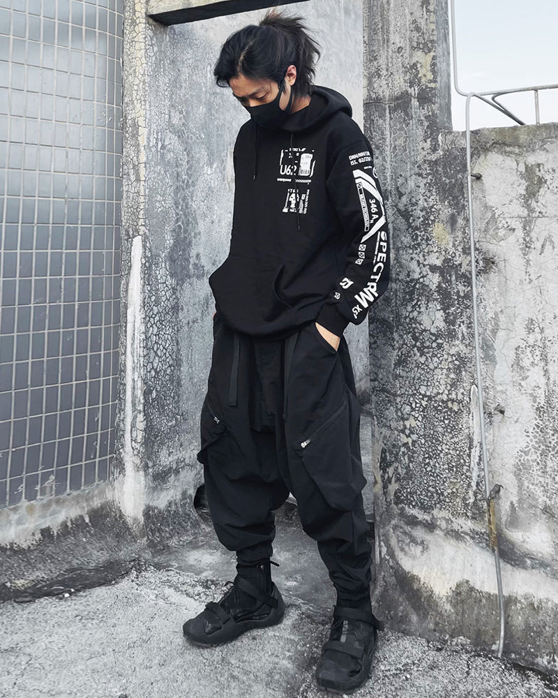 Cyberpunk Hannya Ninja Hoodie