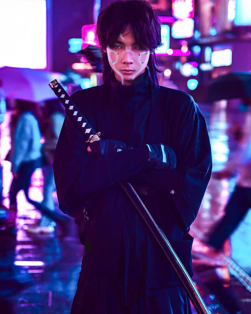 Cyberpunk Ninja Techwear Kimono Jacket