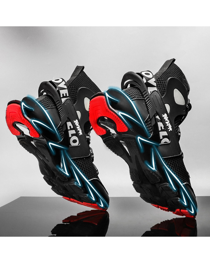 Cyberpunk Reflective Blade Sneakers