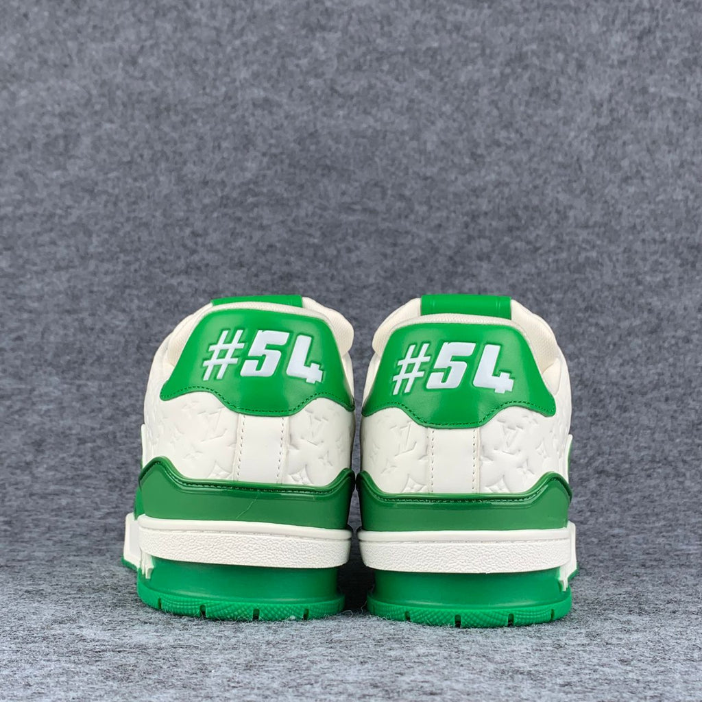 LV Trainer Low '#54 Signature - Green White'