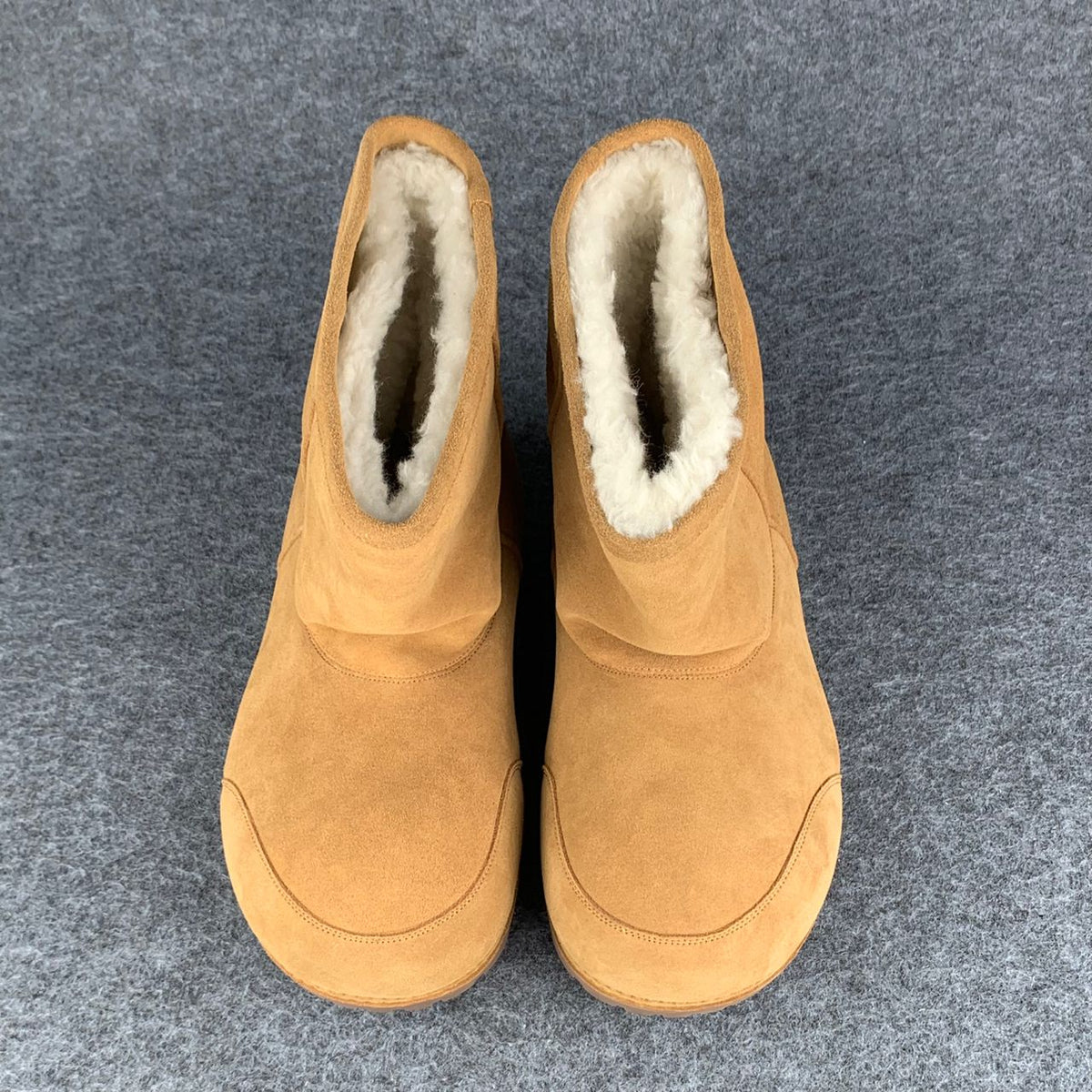 Balenciaga Alaska Fur Low Boot 'Brown'
