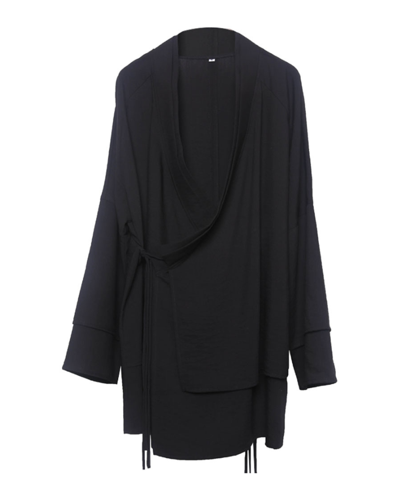 Modern Japanese Fake Two-piece Samurai Coat