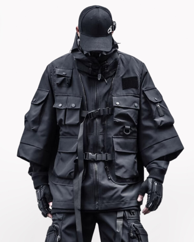 Functional Cyberpunk Robe Jacket