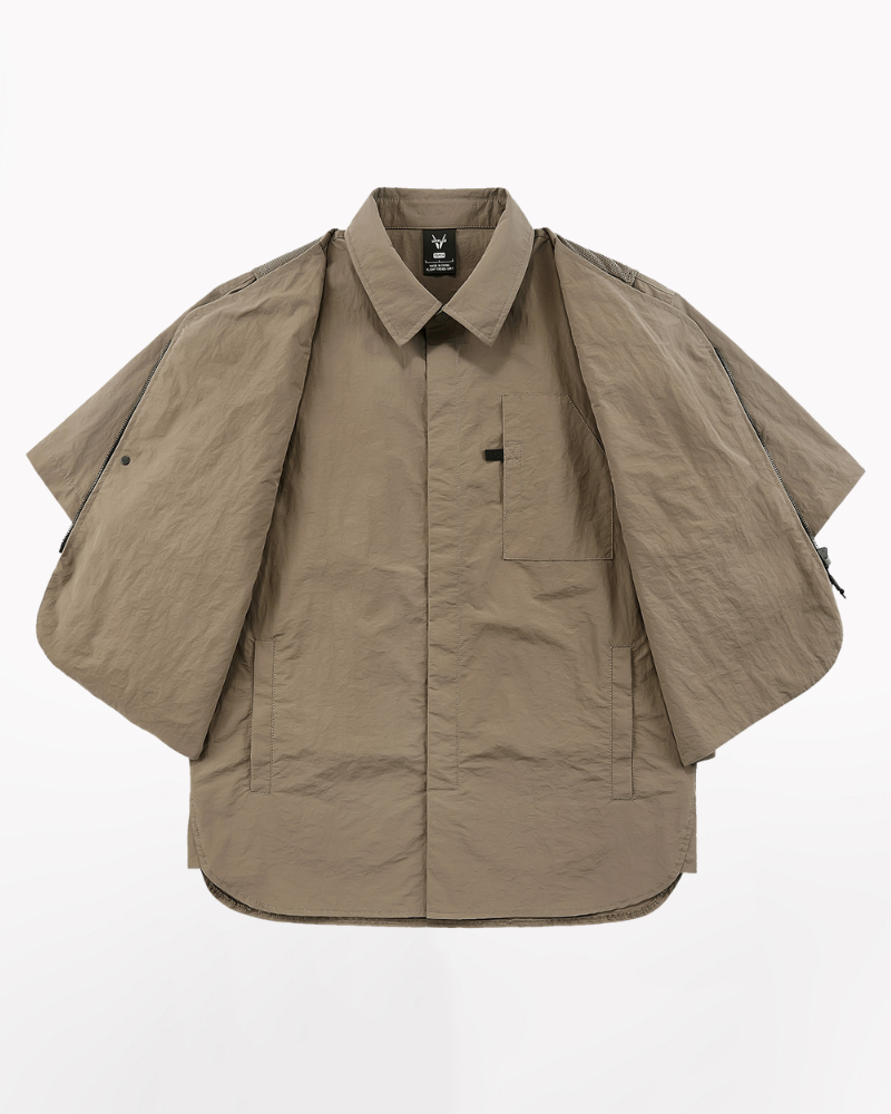 Functional Fake Two-Piece Short Sleeve Tech Shirt