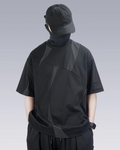Geometric Patchwork Techwear T-Shirt