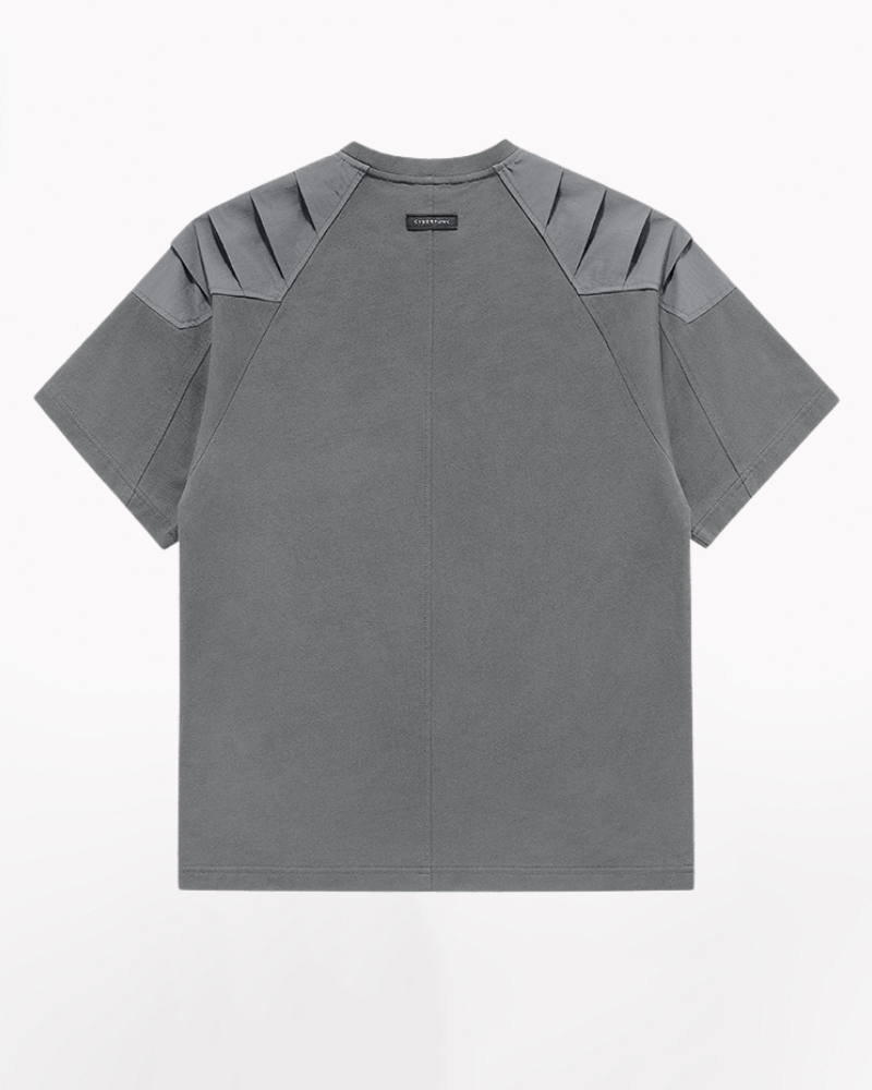 Functional Mech Patchwork Techwear T-Shirt