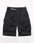 Functional Multi-Pocket Tech Cargo Shorts