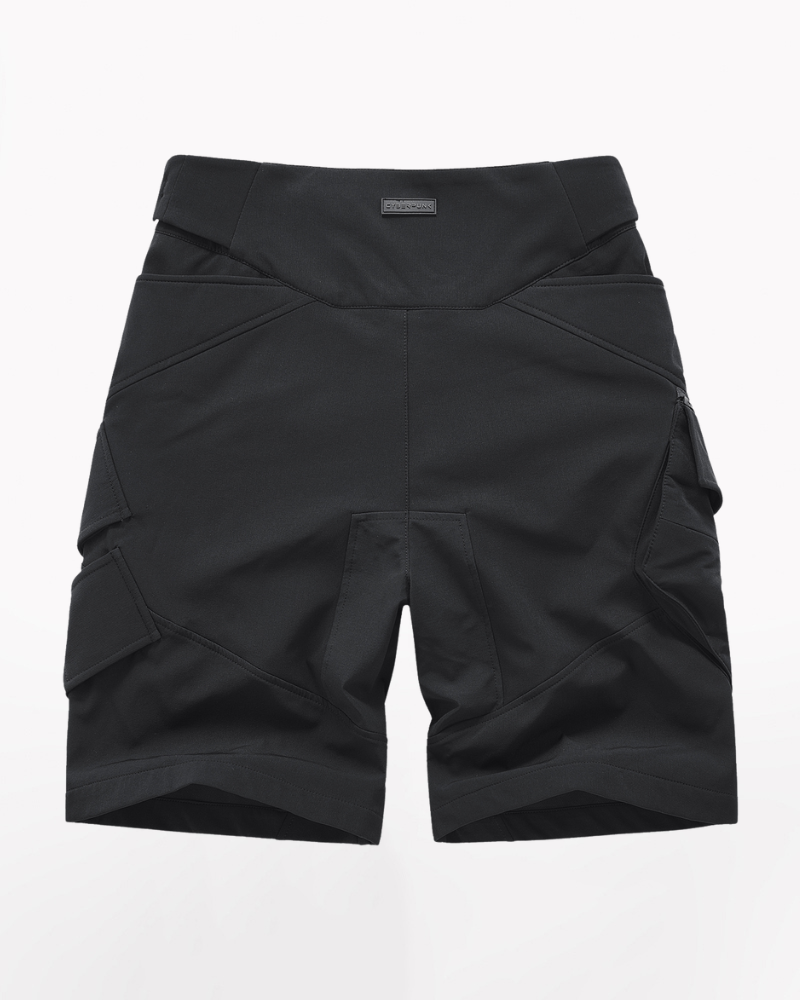 Functional Multi-Pocket Tech Cargo Shorts