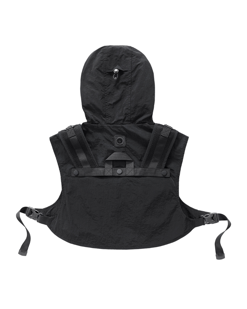 Functional Cropped Cargo Vest