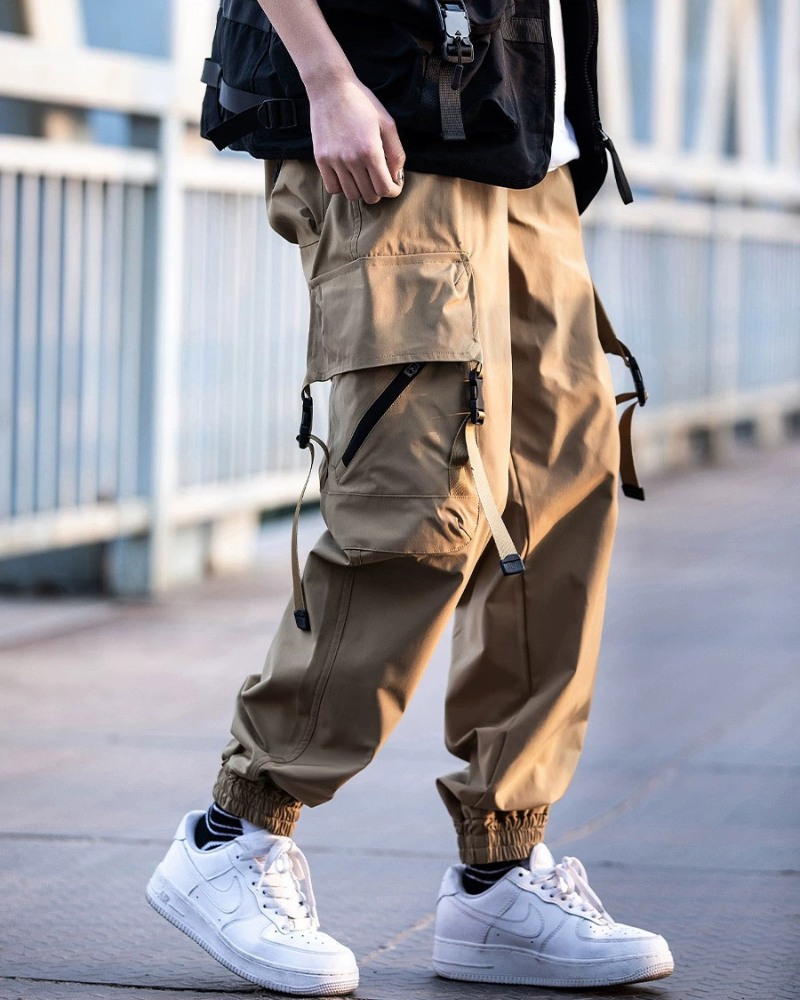 Functional Outdoor Pocket Cargo Pants