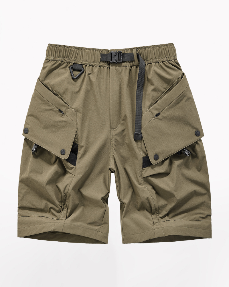 Functional Quick-Drying Tech Cargo Shorts