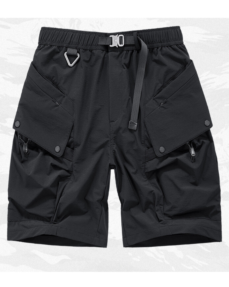 Functional Quick-Drying Tech Cargo Shorts