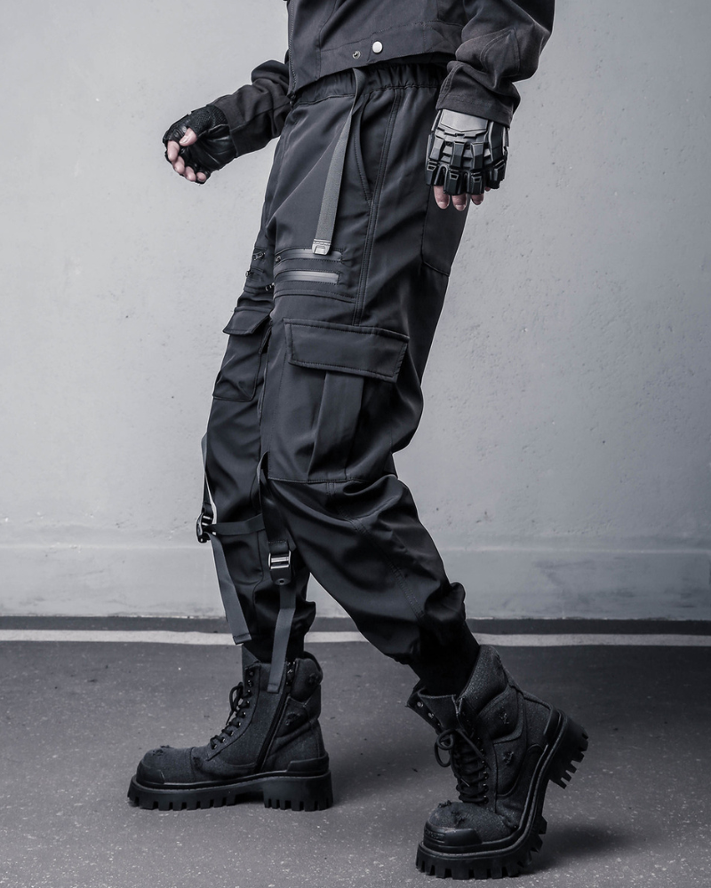Functional Tactical Ribbon Paratrooper Cargo Pants