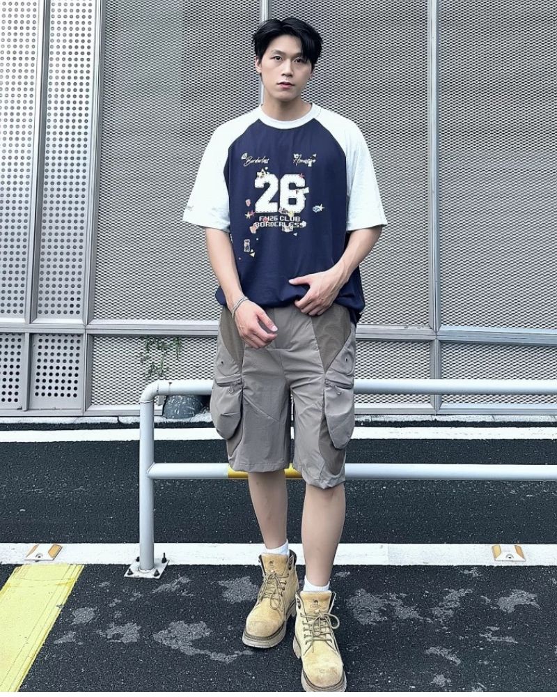 Functional Zipper Pockets Cargo Shorts