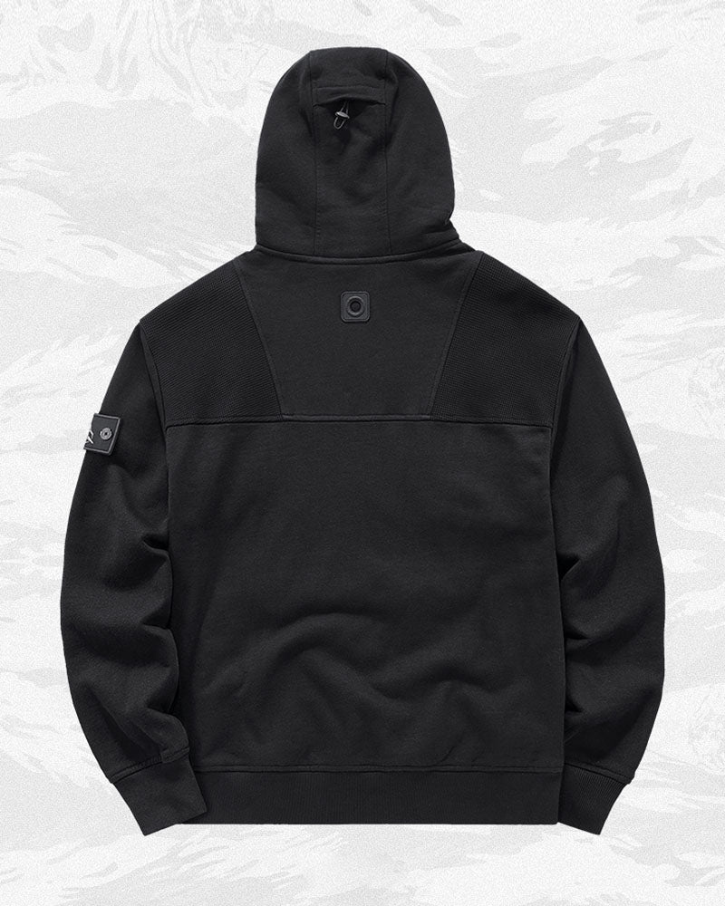 Techwear Tactical Multi-Pocket Mask Hoodie