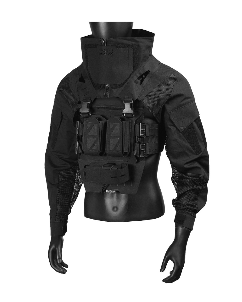 Functional Breathable Tactical Combat Jacket & Vest Set