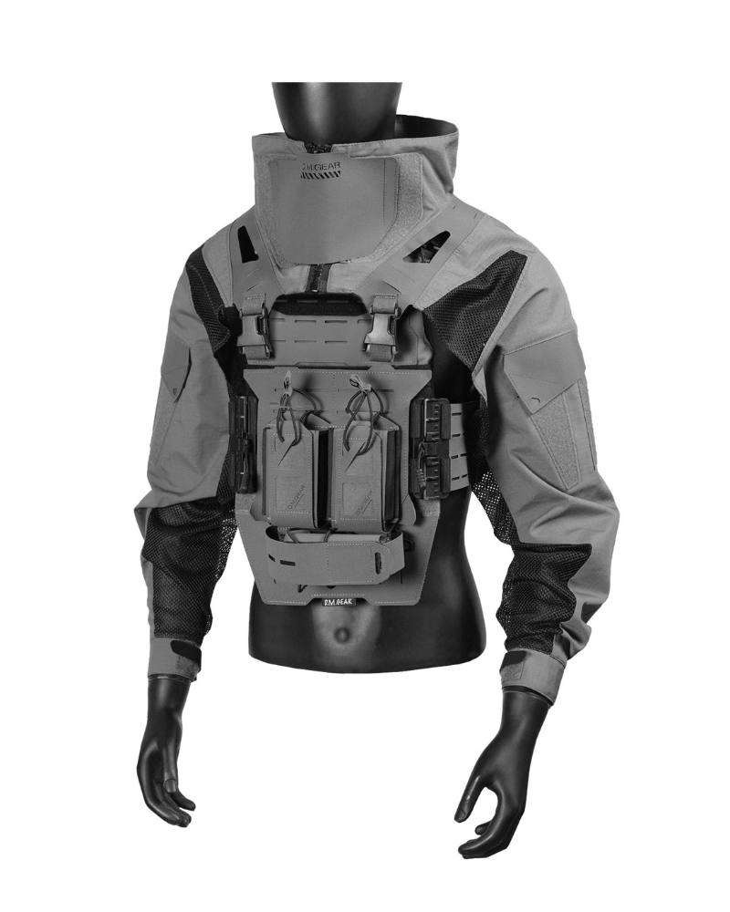 Functional Breathable Tactical Combat Jacket & Vest Set
