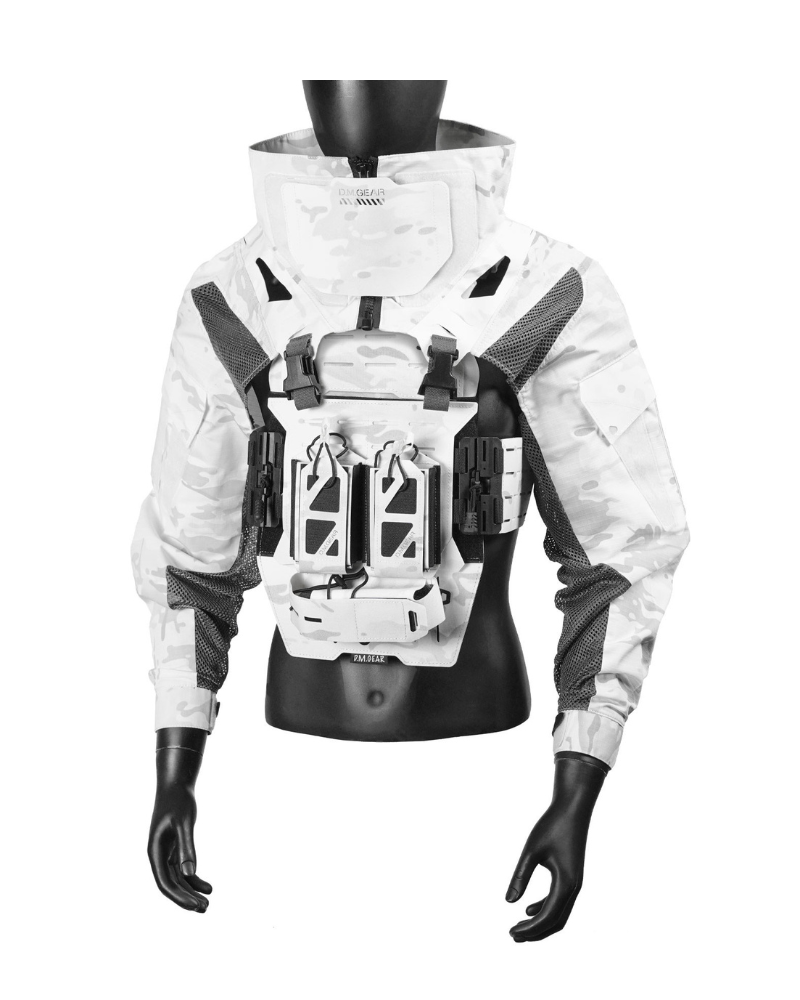 Functional Breathable Tactical Combat Jacket & Vest Set
