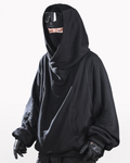 Futuristic Darkwear Sorcerer Utility Hoodie