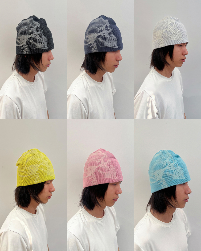 Glow-in-the-Dark Skeleton Unisex Beanie